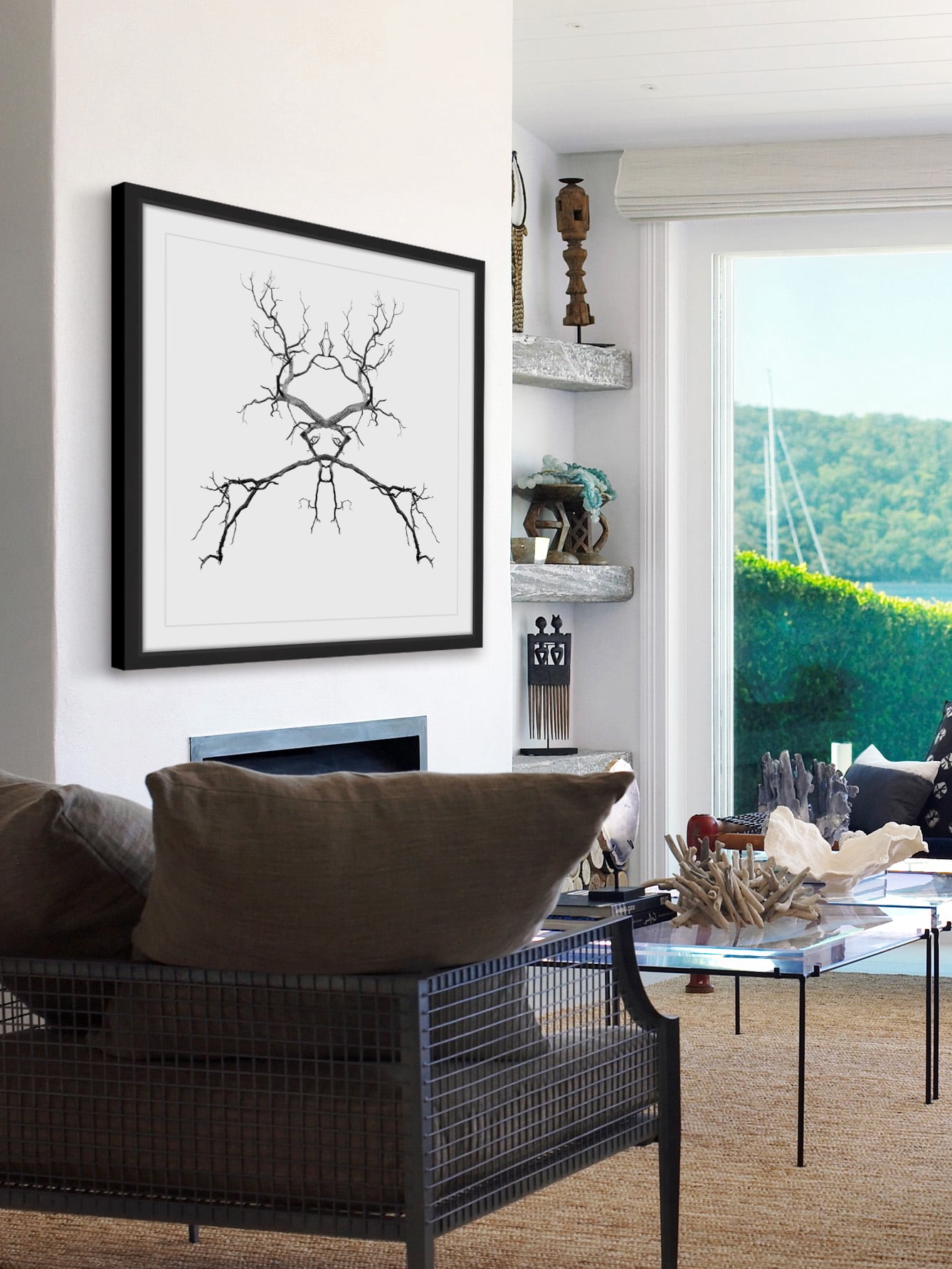 "Bare Limbs" Framed Painting Print