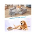 thumbnail image 2 of 2L Dog Water Bowl 70oz No Spill Dog Bowl, Large Capacity Slow Drinking Water Feeder with Carbon Filter, Splash Proof Dog Bowl Pet Water Dispenser, Veh, 2 of 5