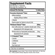 Hydroxycut Hardcore Scientifically Tested Energy & Weight Loss Pills, Capsules, 60 Ct.