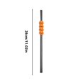 thumbnail image 3 of Straw Spoons Plastic, Hwkond 10pcs Halloween Decorations Bar KTV Restaurant Party Halloween Decoration Pumpkin Skull Straws Halloween Straws, 3 of 9