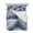 Navy, Indigo, White, variant on Quilts Full Size Bedding Set, Teal Blue Palm Leaf Lightweight Quilted Comforter, Summer Coastal Botanical Tropical Soft Reversible Bedspread Coverlet with Pillow Covers for All Season, 78" x 90"