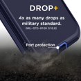 thumbnail image 4 of XUCP-for iPhone 14 Pro Max Case(6.7") with Glass Screen Protector,Heavy Duty Drop Protection Full Body Rugged Shockproof/Dust Proof 3-Layer Military Protective Tough Durable for iPhone 14 Pro Max, 4 of 4