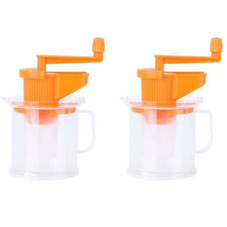 

2PCS Plastic Manual Soybean Juicer Machine Portable Soy Milk Maker Squeezer