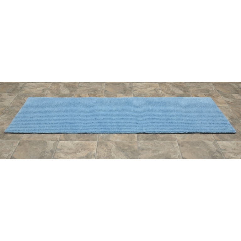 Plush Nylon Bath Rug Runner with Non-Slip Backing photo 5
