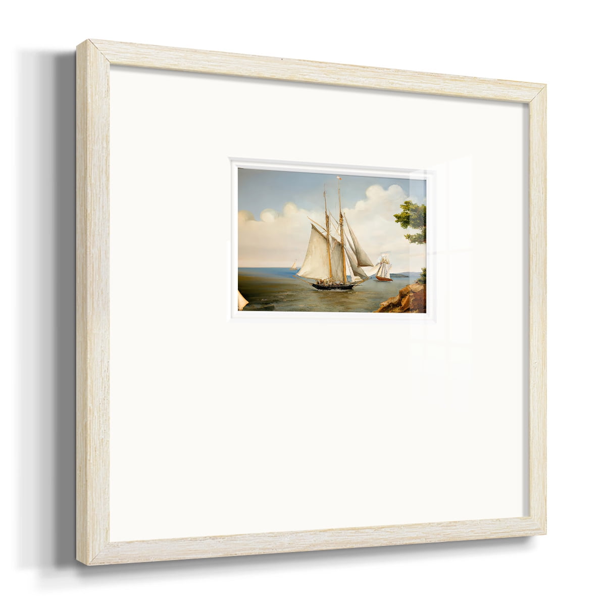 Little SailPremium Framed Print
