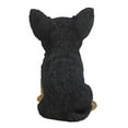 thumbnail image 2 of Hi-Line Gift Chihuahua Puppy Statue, Black/Brown, 2 of 2
