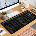 thumbnail image 1 of Mouse pad, oversized, computer desk pad, office mouse pad, Word Excel PPT office quick and healthy mouse pad, rubber anti slip mouse pad, competitive mouse pad, 1 of 4