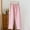Pink, variant on Emboss Grid Straight Leg Trousers, Womens Daily Full Length Casual Bottom Attire, Solid Textured Relaxed Straight Cut Slacks, Full Elastic Waist Polyester Everyday Casual Wear (Orange,M)