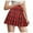 Skirt 49#RD1, variant on WAYUTE Womens Skirts Petite Solid Color Pleated Mini Skirt Classic Plaid A Line Short Skirt for Female Party Evening Fashion Outdoor Activities Holiday Skirt