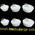 thumbnail image 2 of Rubber water plug white sink plug 3.8cm overflow hole rubber plug kitchen bathtub plug, 2 of 6