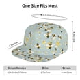 thumbnail image 6 of Uemuo Bees Pattern Women's Baseball Cap,Straight Brim Hat,Golf Dad Hat,Travel Hat,Sun Protection Cap,Everyday Accessory, 6 of 9
