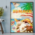 thumbnail image 3 of Cuadros Decorativos Pintura de diamante DIY playa de verano completo taladro redondo cuadro de diamantes de imitación Likrtyny embutido en tela, 3 of 9