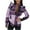 Purple, variant on Women's Shacket Jacket Long Sleeve Plaid Outwear, Loose Plaid Slim Outwear Jackets