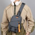 thumbnail image 4 of Dxzfnsa 2026 Upgrade Crossbody Bag Men's Multi Functional Chest Bag USB Rechargeable Crossbody Backpack Korean Style Casual Versatile Shoulder Bag, 4 of 6
