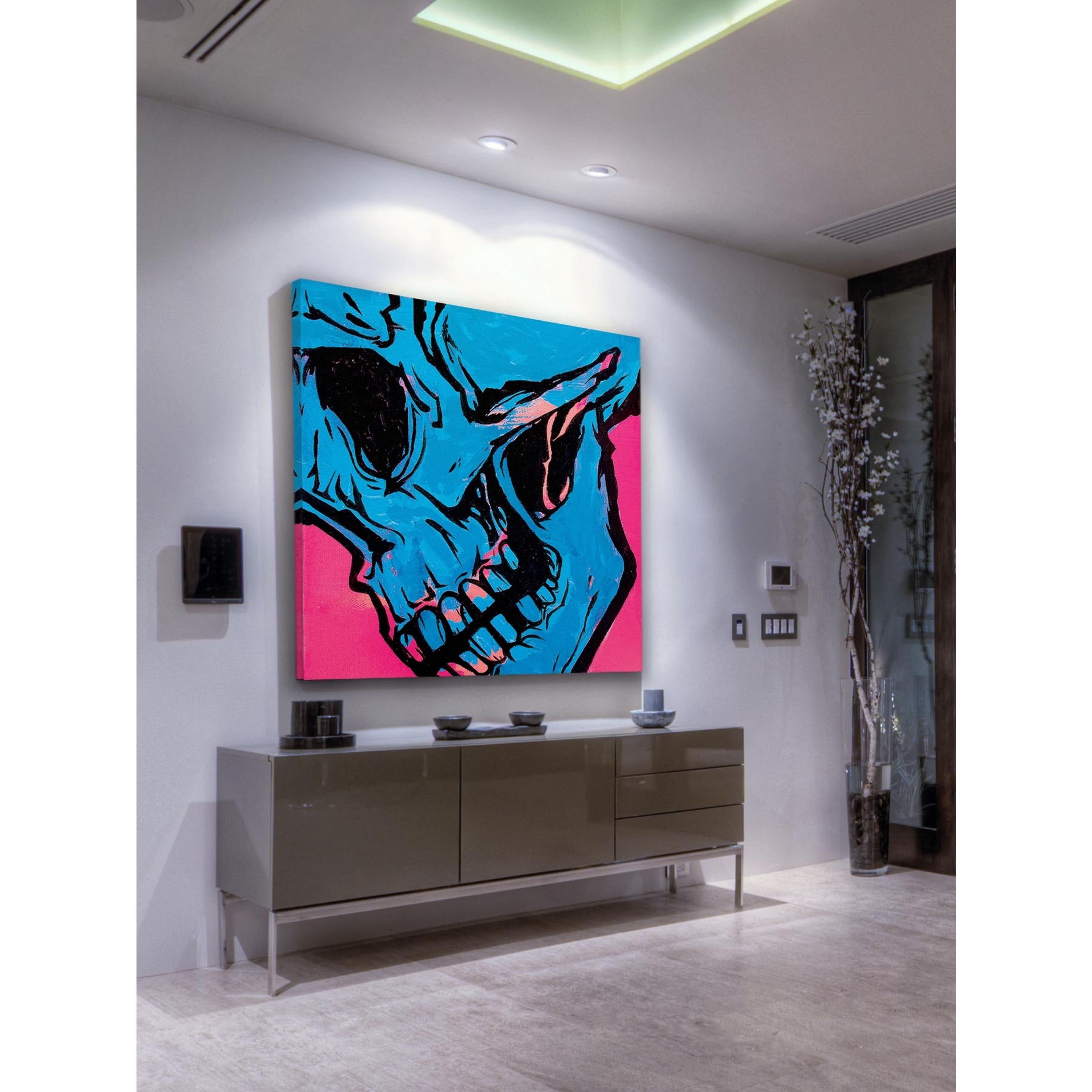 Marmont Hill "Skull 2" Print on Canvas