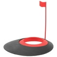 thumbnail image 4 of FOMIYES Golf Putting Training Aid Tpu Round Compact Practice Putter Cup 1Set 7.9X6.7X0.6In, 4 of 8
