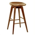 thumbnail image 1 of Boraam Bali Counter Height Swivel Counter Stool in Walnut, 1 of 4