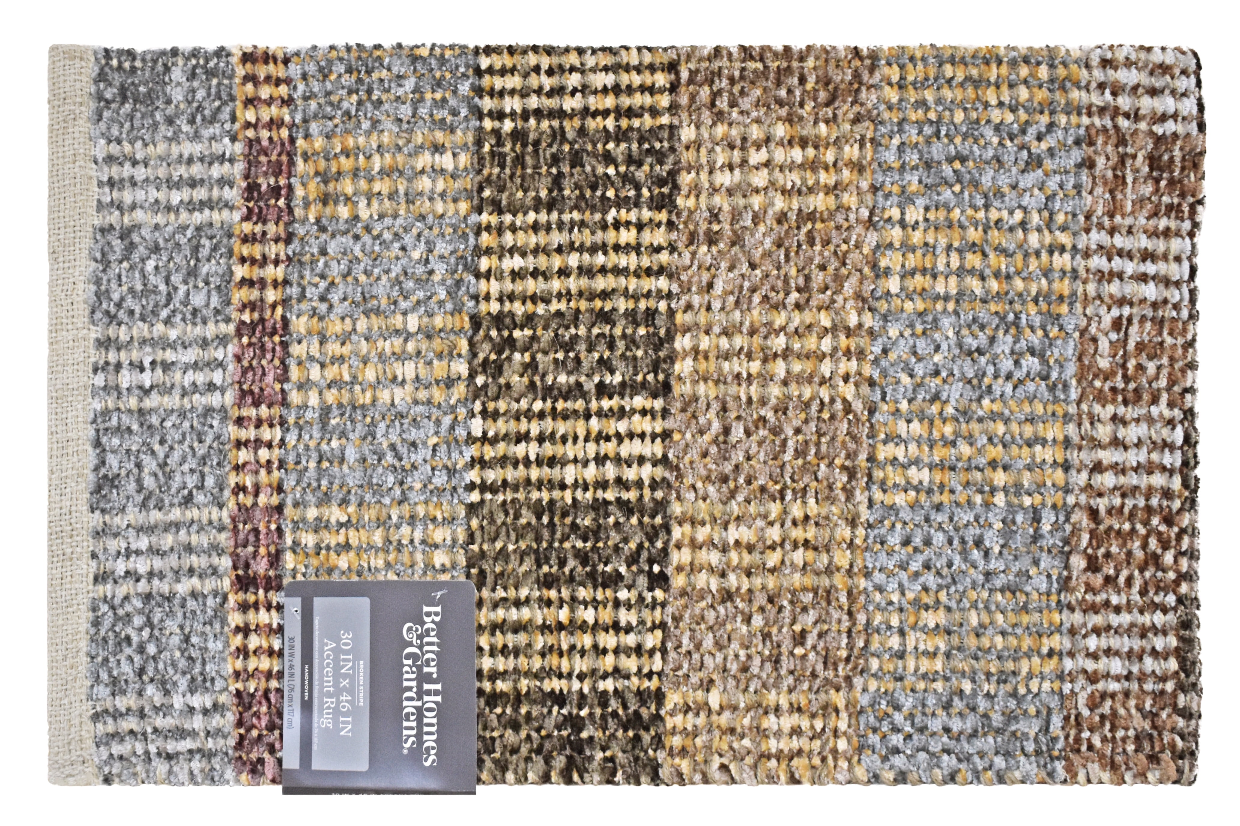 Better Homes and Gardens Broken Stripe Multi-Color Indoor 30" x 46" Accent Rug