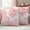 Pink, variant on Green Coastal Seashells Outdoor Waterproof Pillow Covers, Nautical Brown Coral Starfish Decorative Square Throw Pillowcase Sofa Cushion Sham for Patio/Couch/Chair, 20"x20" 2 Pack