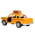 thumbnail image 4 of Taxi de Doble Puerta de simulación, vehículos fundidos a presión de aleación 1:32 Escala Cabina Trasera con Sonido y luz(Taxi A) Ecomeon no, 4 of 4