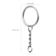 thumbnail image 2 of CIMAXIC 120Ud Aros Para Llaveros Metálicos Color Plata Con Cadenas Y Aros De Salto Para Uso Duradero, 2 of 6