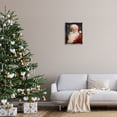 thumbnail image 3 of Stupell Industries Smiling Santa Claus Portrait Holiday Painting Gray Floater Framed Canvas Art Print Wall Art, 17 x 21, 3 of 10
