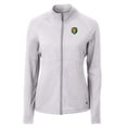 thumbnail image 2 of Women's Cutter & Buck  Heather Gray Southeastern Louisiana Lions Adapt Eco Knit Heather Recycled Full-Zip Jacket, 2 of 3