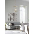 thumbnail image 2 of Progress Lighting, Palacio, 4-Light Pendant, Vintage Gold, Faux White Marble Shade, 2 of 3