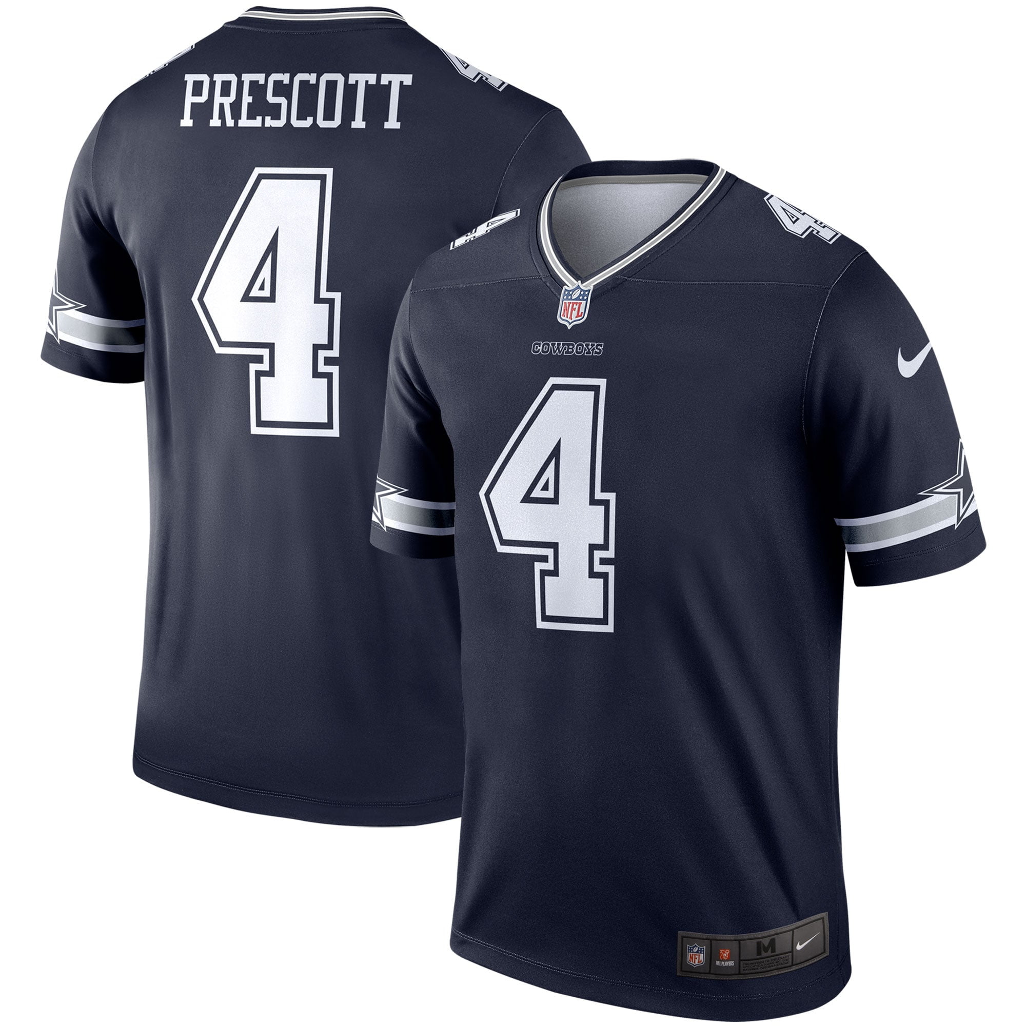 Dak Prescott Dallas Cowboys Nike Legend Player Jersey - Navy - Walmart.com - Walmart.com