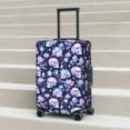 thumbnail image 5 of Yiaed Skull crystal flower Print Travel Luggage Cover Suitcase Protector Fits 18-32 Inch Luggage Wheel Covers Patterned Elastic Luggage Anti-scratch（No luggage）-Medium, 5 of 5