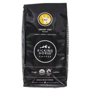 Kicking Horse Coffee - Organic Fairtrade Whole Bean Coffee Kick Ass Dark Roast - 10 oz.