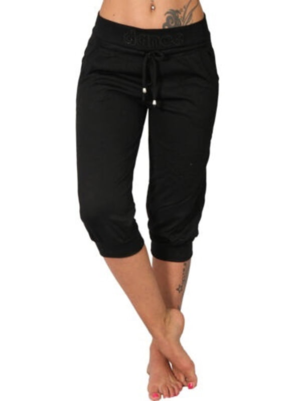 ladies capri joggers