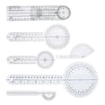 thumbnail image 1 of LEEYNEER6 Pcs Ruler Protractor Medical Goniometer Goniometers Body Measure Goniometer Plastic Goniometer Rotary Goniometer, 1 of 6