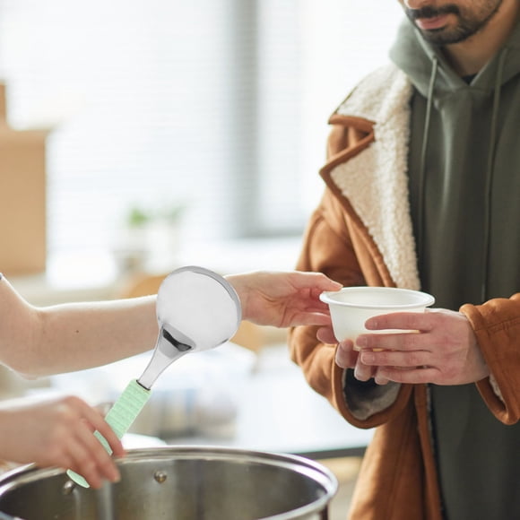 CIMAXIC Utensilios De Cocina Duraderos De Acero Inoxidable Con Asa Cómoda Para Restaurantes Y Hogar