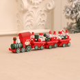 thumbnail image 2 of Vikakiooze Christmas Festival Decorations Christmas Wooden Train Window Decoration Ornaments Christmas Gifts, Xmas Table Top Ornament for Festival Present, 2 of 6