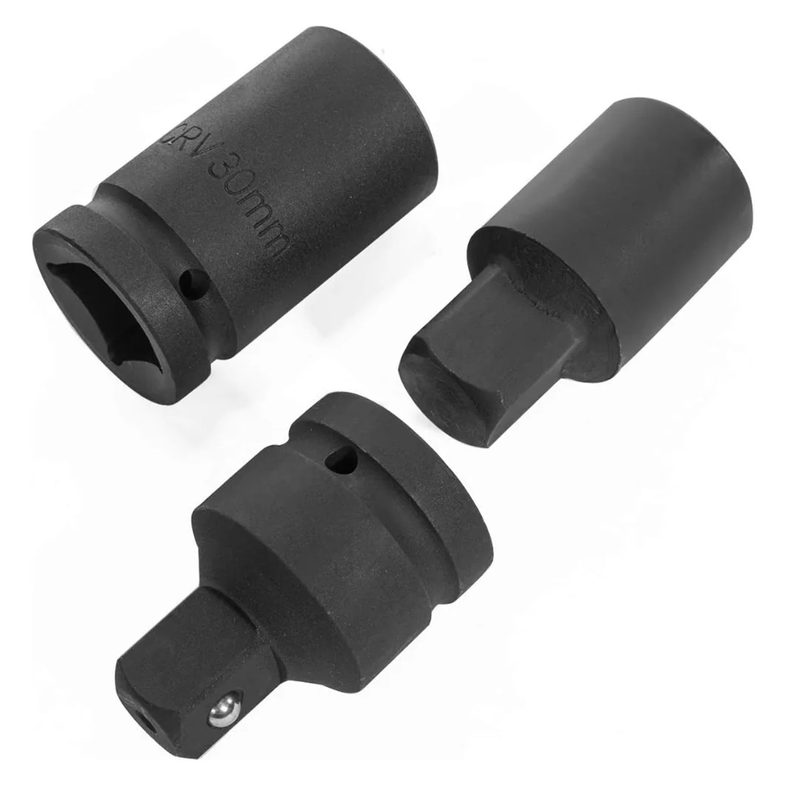 8-Pieces Torque Wrench Labor Saving Lug Nut Wrench Torque Multiplier Socket (24mm To 38mm) for Semi