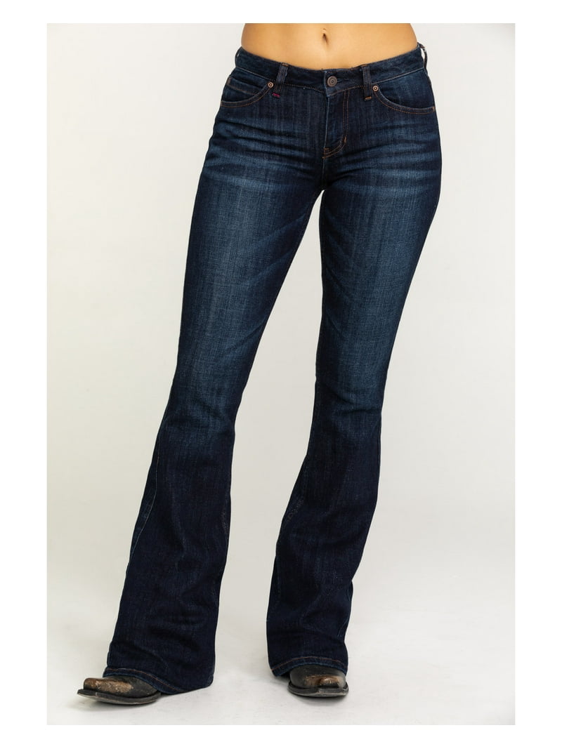 Idyllwind Women's Rebel Mid Rise Bootcut Stretch Denim Jeans