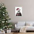 thumbnail image 3 of Stupell Industries Bear in Holiday Sweater Holiday Painting White Framed Art Print Wall Art, 24 x 30, 3 of 9