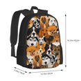 thumbnail image 2 of Balery Dogs Different Breeds Backpack for Men and Women - Durable 600D Oxford Cloth -Large Capacity, Water-Resistant School, Travel, and Hiking Bag, 2 of 7