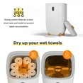 thumbnail image 4 of Portable 35L Electric Towel Warmer Bucket for Bathroom – Collapsible Design, Heating & Drying Modes, LED Display, Timer, Auto Shut-Off – Compact Hot Towel & Blanket Dryer for Home, Spa, Travel, 4 of 6
