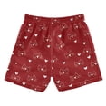 thumbnail image 2 of Line Kitten Heart Swim Trunks Quick Dry Beach Pool Board Shorts Lightweight Stylish Print Sizes 2T to XL, 2 of 8