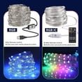 thumbnail image 4 of Guirnalda de luces Led para árbol de Navidad con USB, 10m/20m, con aplicación Bluetooth inteligente, Control remoto, decoración del hogar, guirnalda de hadas (hy), 4 of 5