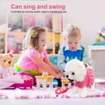thumbnail image 2 of Walking Dog Toys, Interactive Electronic Pets Dog with Walking Talking Barking Repeating Remote Control Robot Puppy Dog Toy Present for Girls Boys[Pink], 2 of 9