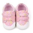 thumbnail image 5 of THDHVS Toddler Sneakers,Shoes for Girls,Toddler Summer Toddler Shoes Wear Non-slip Breathable Sports Soft Soled Cloth Shoes Pink 0-6 Months, 5 of 9