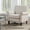 New Beige, variant on TrumanPick Mid-Century Accent Chair Single Sofa Comfy Arm Chairs Modern Living Room Chair, Grey