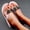 Black, variant on WIZUTIZ Shower Sandals Women Walking Comfortable Trendy Slip on Sandals Women Summer BOHO Jeweled Shiny Slide Sandals Shower Shoes Beach Slides Outdoor Non-Slip Slides Gifts