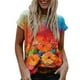 thumbnail image 1 of Puntoco mujeres verano moda manga corta cuello redondo impresión Casual blusa camiseta tops Puntoco Puntoco-6468, 1 of 4