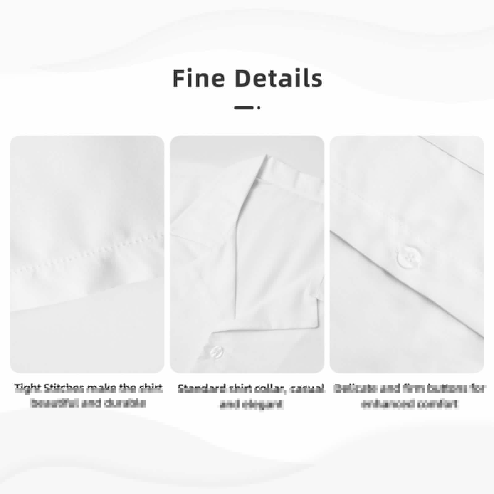 thumbnail image 6 of KLL Funny Dinosaurs on Stripes Print Men's Shirt Short Sleeve Button Down Summer Cuba Beach Shirts- X-Large, 6 of 7