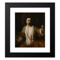 thumbnail image 2 of Rembrandt van Rijn 12x14 Black Modern Framed Museum Art Print Titled - Lucretia (1666), 2 of 5