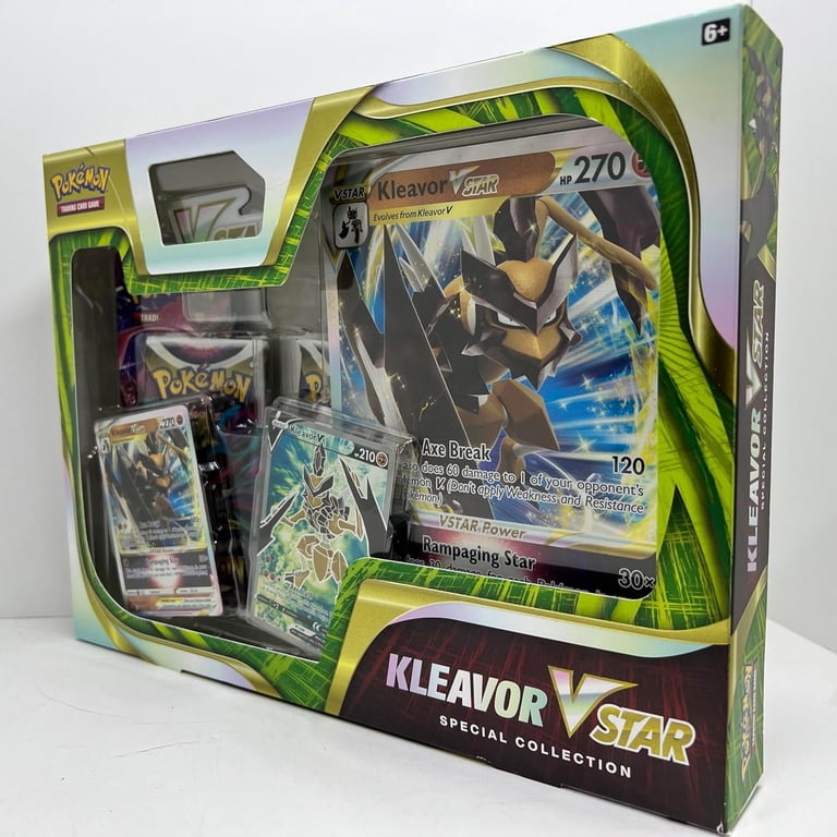 pokmon trading card game: kleavor vstar special collection Pokemon TCG: Box : Toys & Games Designed by the famous brand The Pokmon Company Pokmon Trading Card Game Kleavor